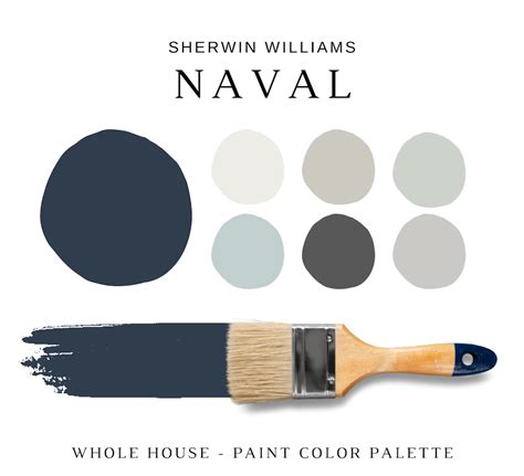 sherwin williams naval color palette.